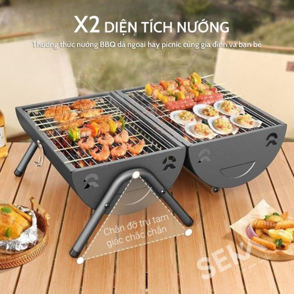 Bếp nướng than hoa BBQ