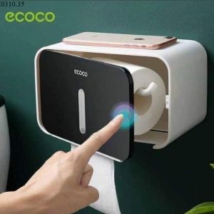 Hộp đựng giấy vệ sinh Ecoco 1 ngăn