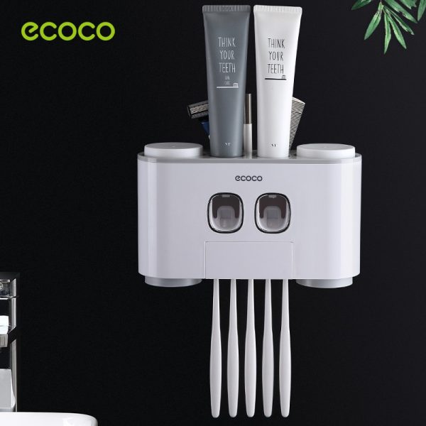 Bộ nhả kem đánh răng Ecoco 4 cốc